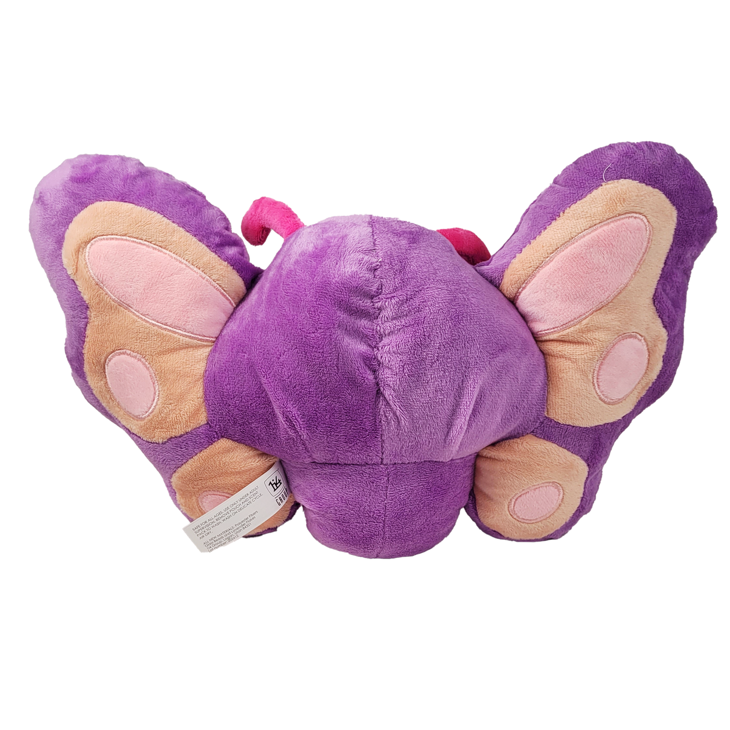 butterfly plush back