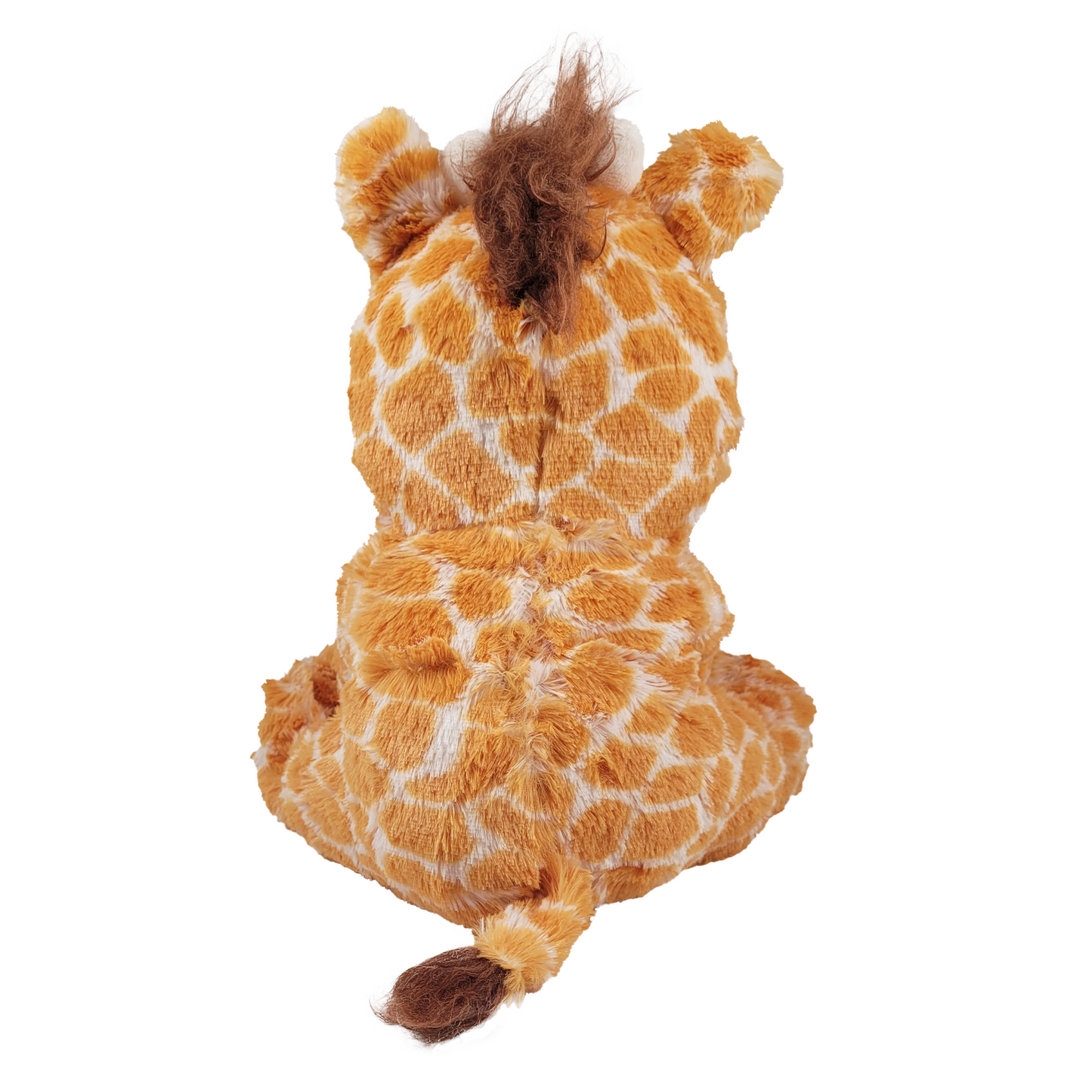 giraffe plush back