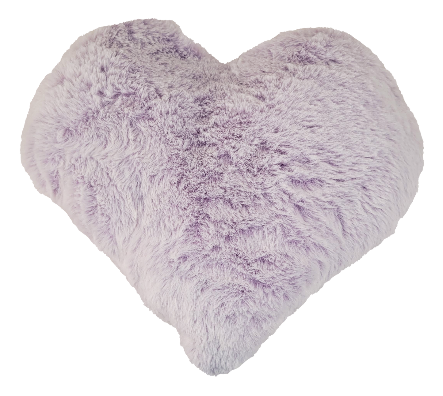 purple plush heart