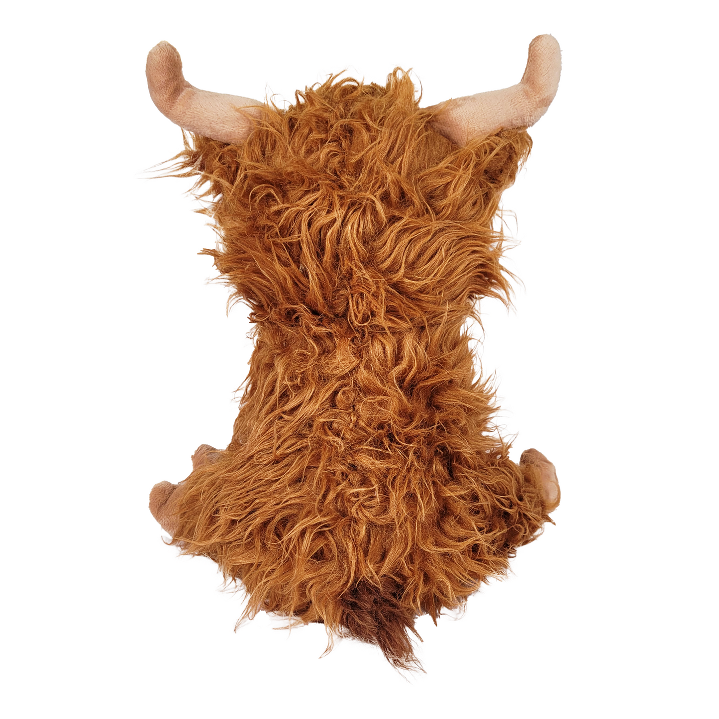 highland cow plush back