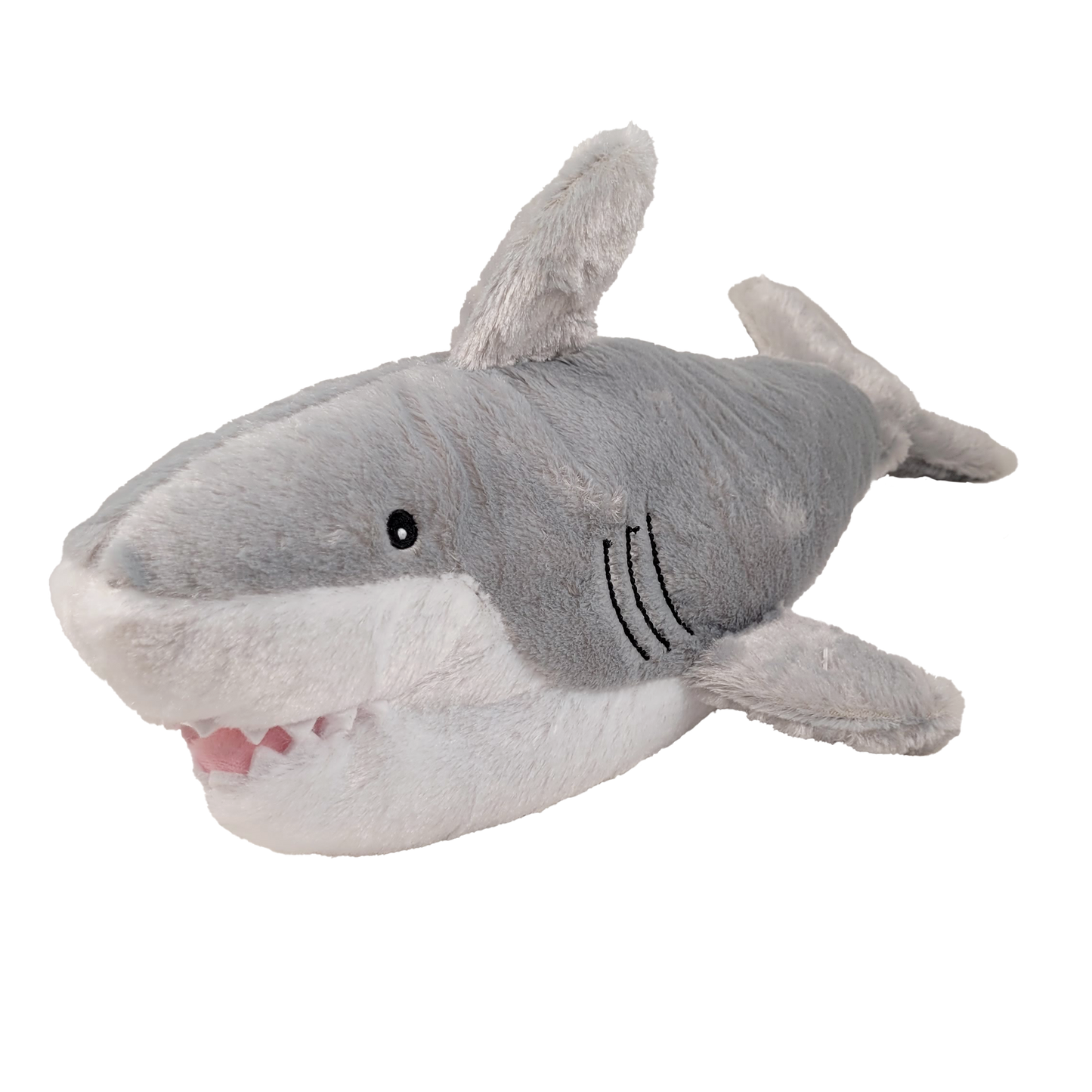 shark plush 1/4 view