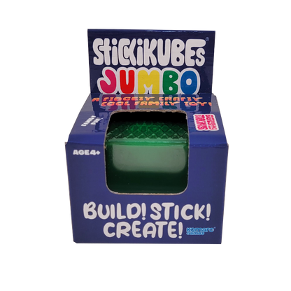 single green jumbo stickikubes box