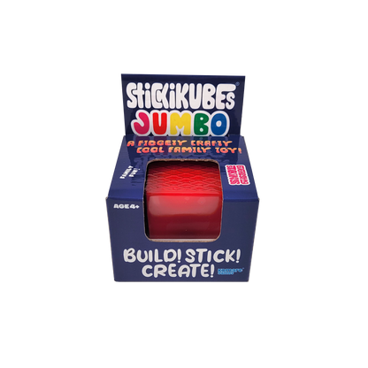 single red jumbo stickikubes box