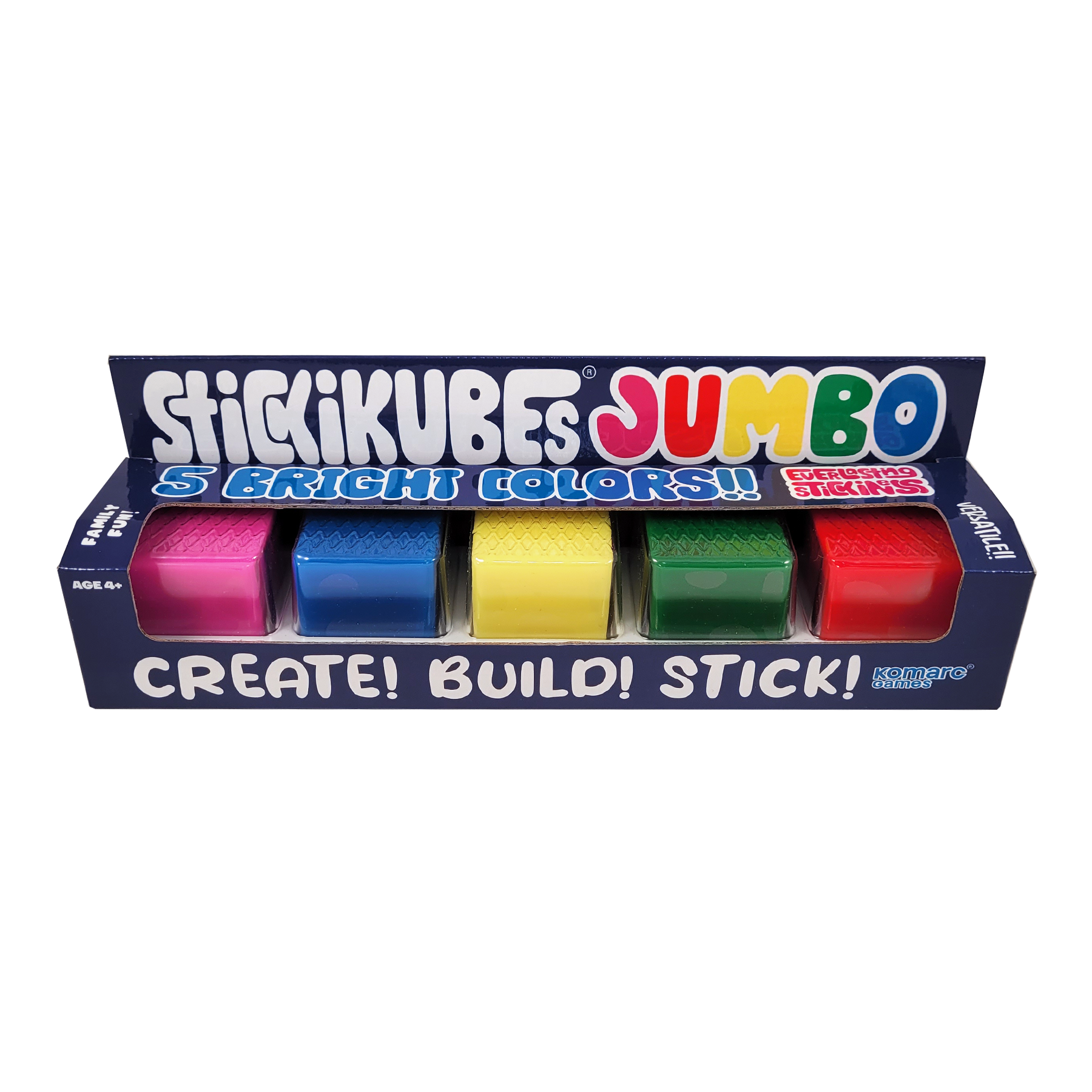 5 pack jumbo stickikubes front