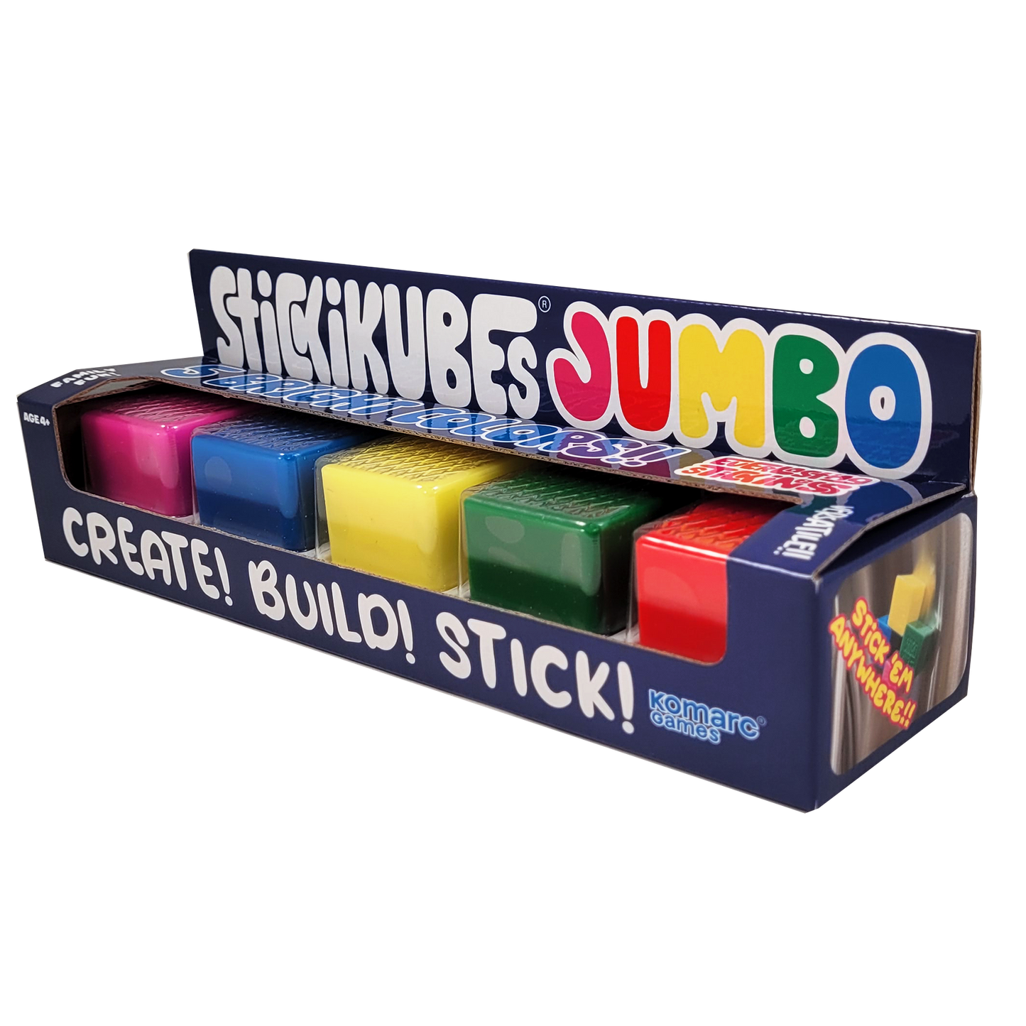 5 pack jumbo stickikubes box side