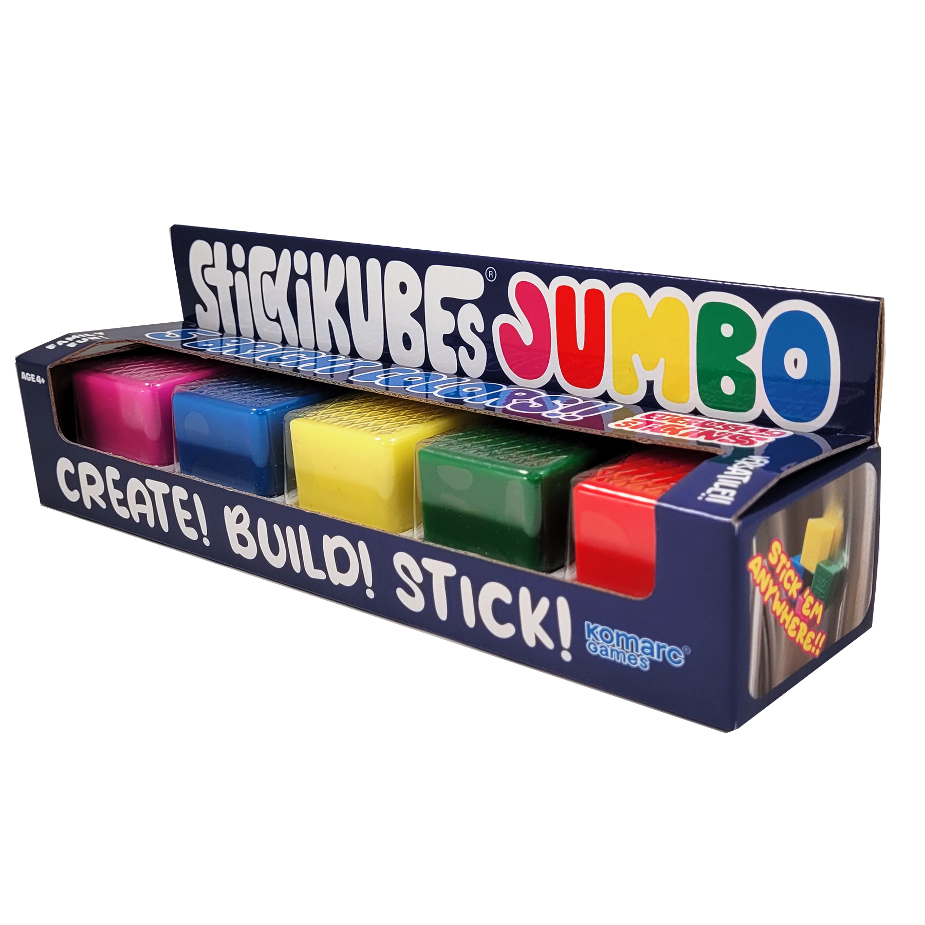 5 pack jumbo stickikubes box side