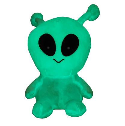 alien plush glow in dark front
