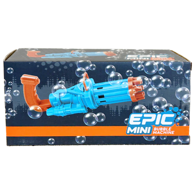 epic mini bubble machine package