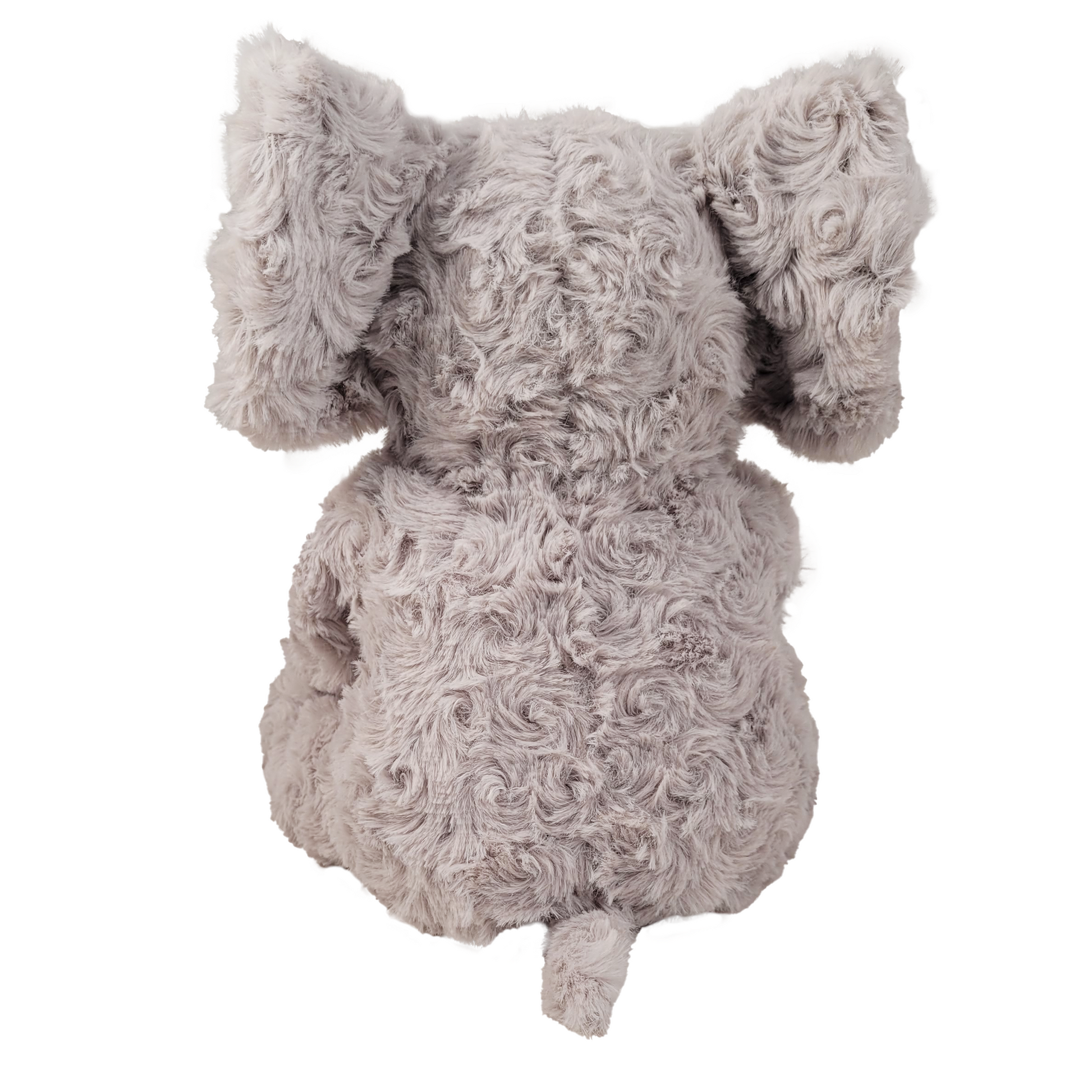 elephant plush back