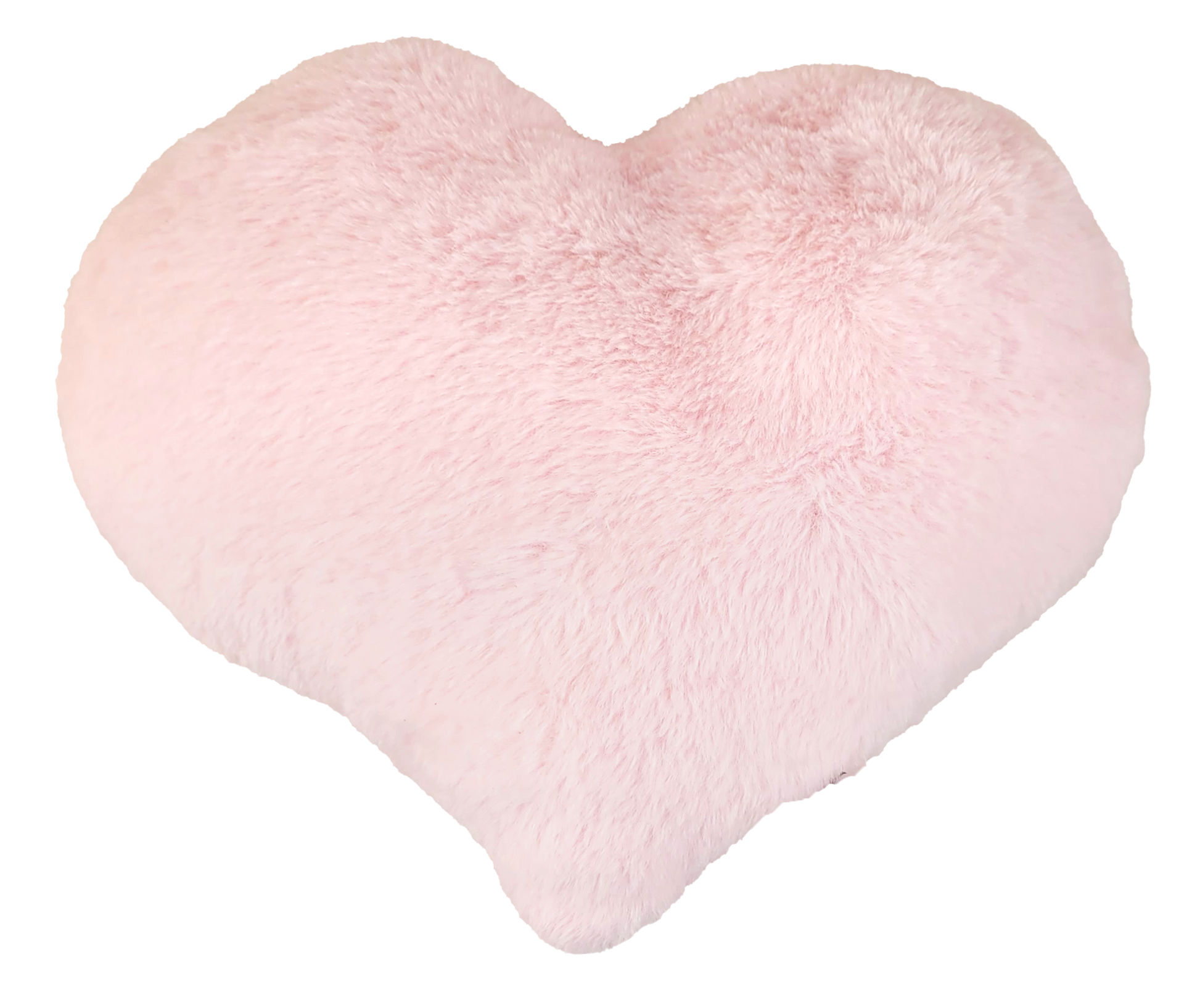 pink plush heart