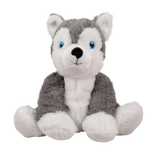 husky plush front