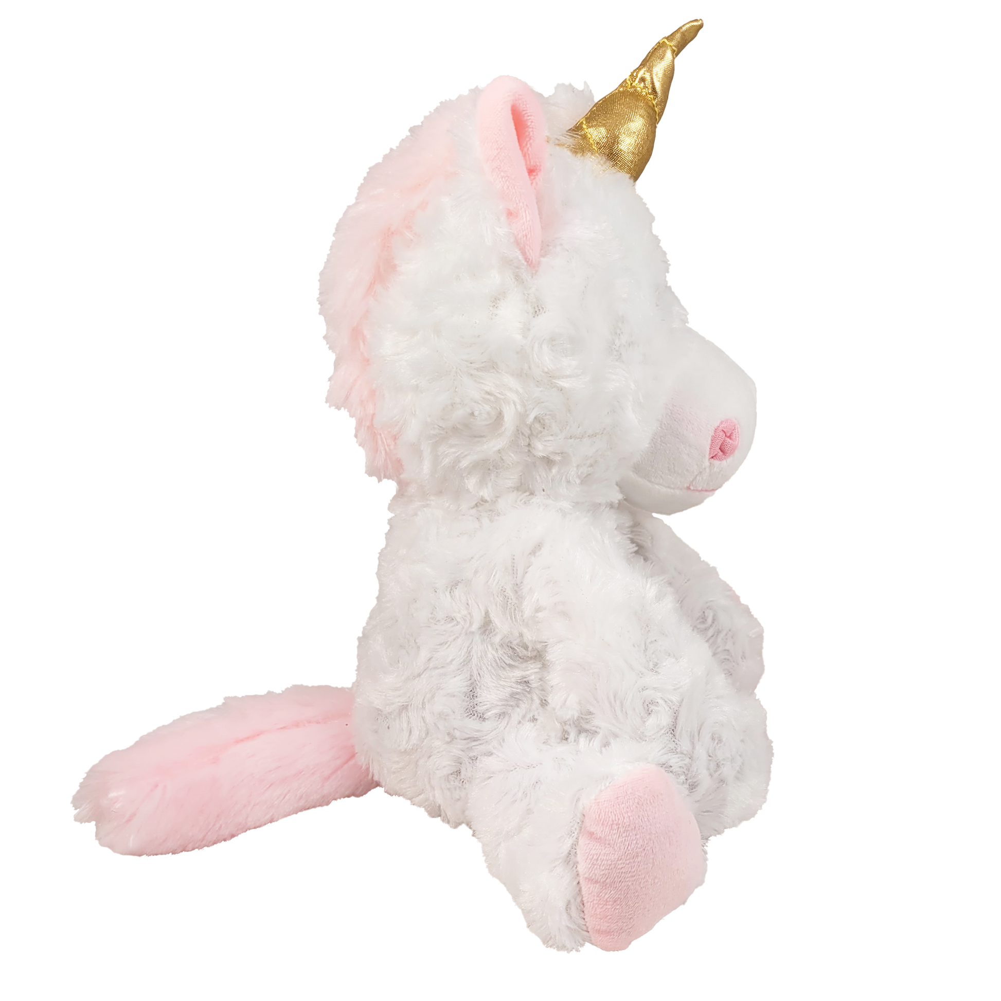 unicorn plush side