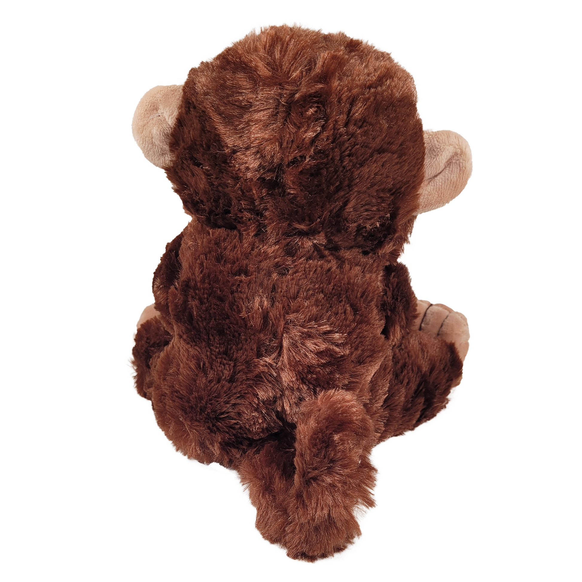 monkey plush back