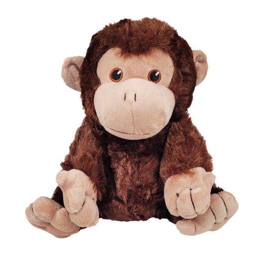 monkey plush front