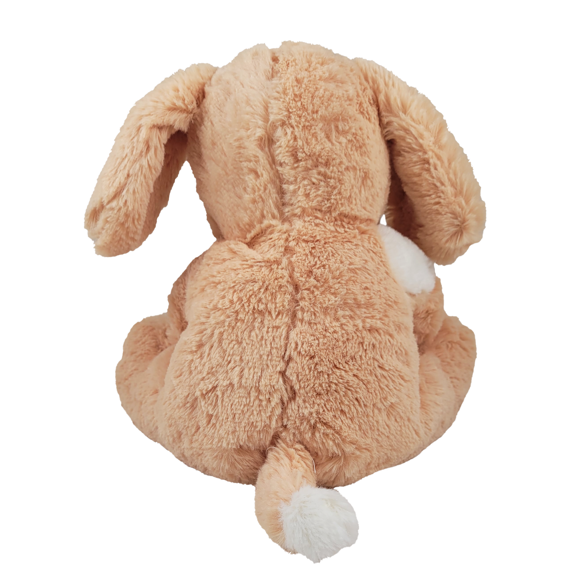 puppy plush back