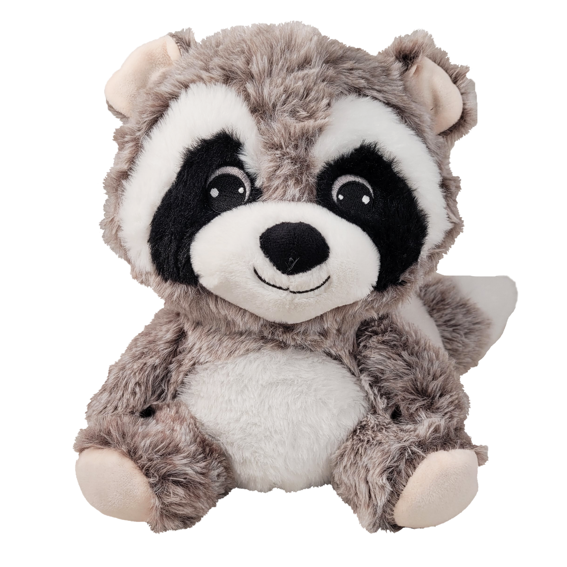 raccoon plush front