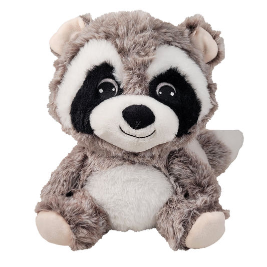 raccoon plush front