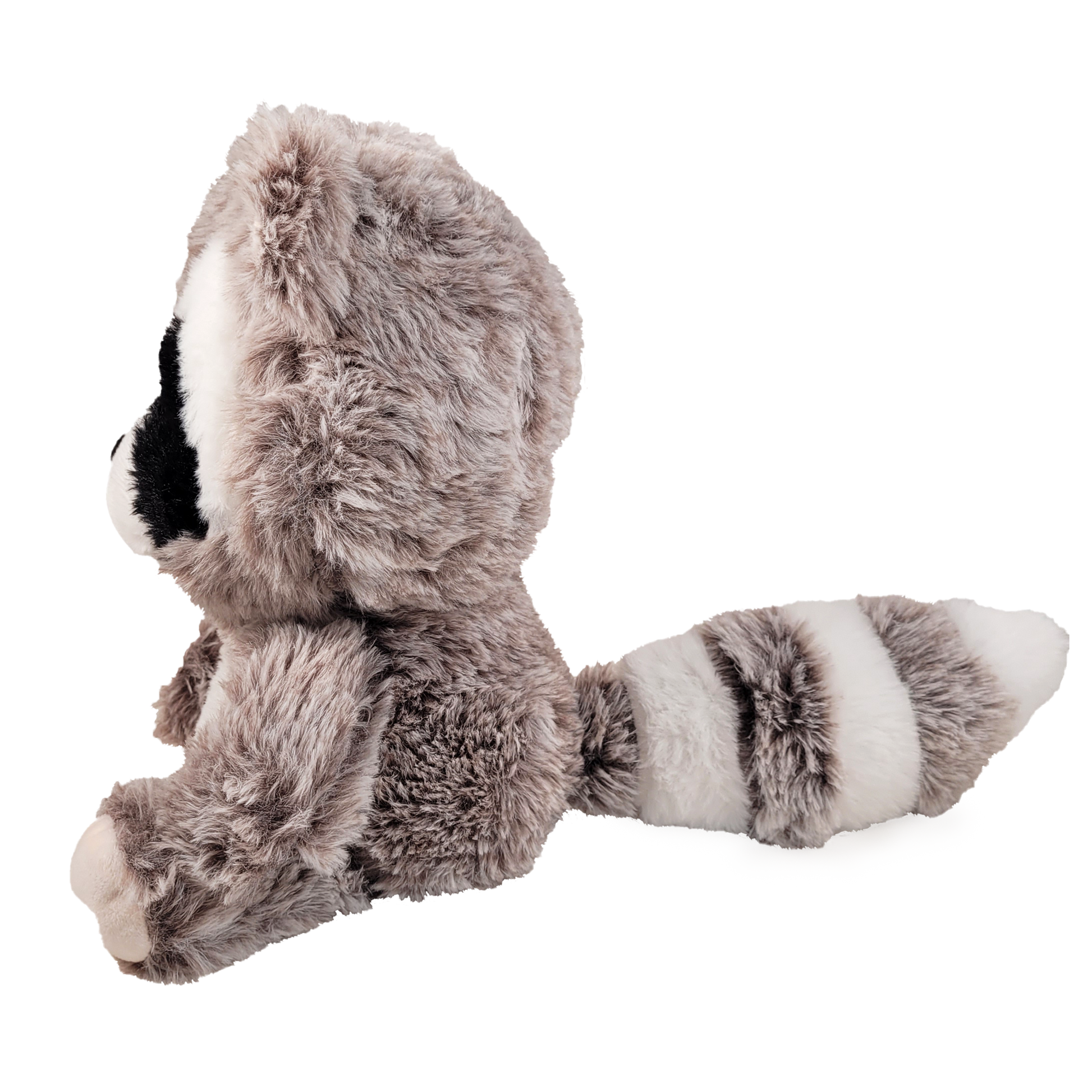 raccoon plush side