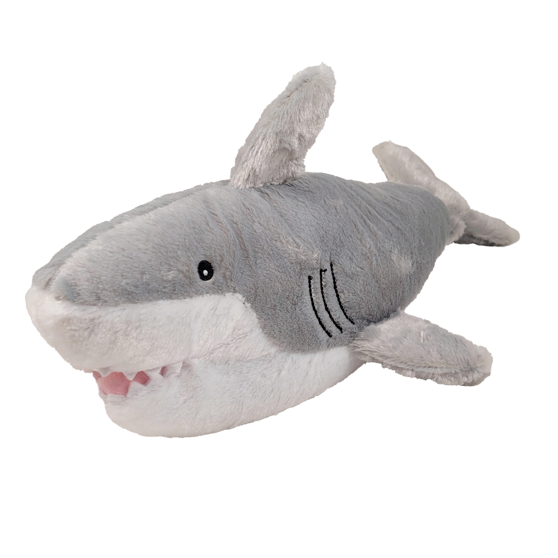shark plush 1/4 view